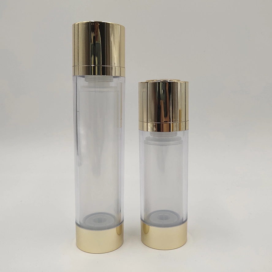 New Mold 30ml 50ml Plastic Airless Lotion Pump Bottle