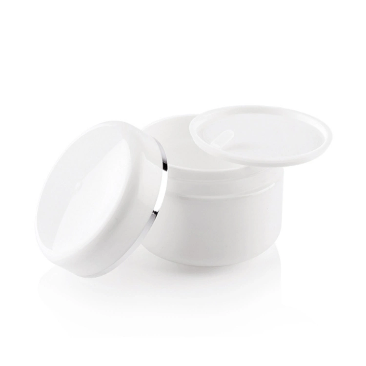 PP Cream Jar 20ml 30ml 50ml 100ml 250ml White PP Cosmetic Body Cream Jar