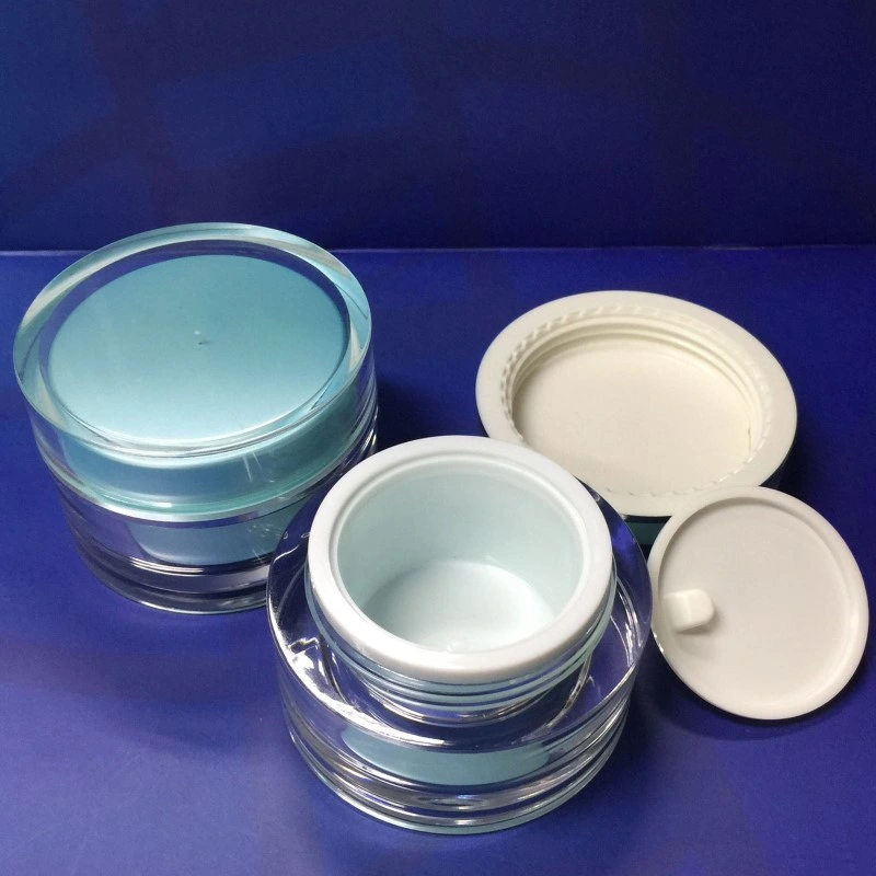 15g Plastic Storage Containers Round Acrylic Cosmetic Jar