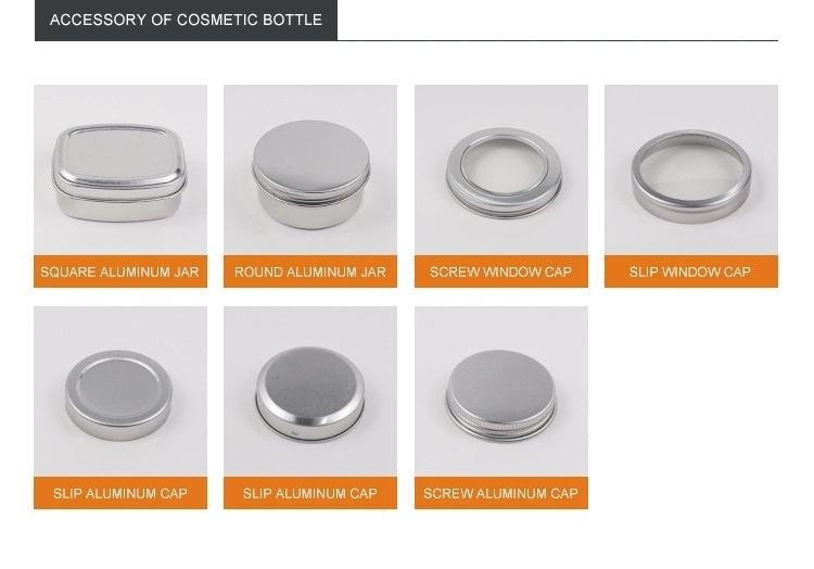 China Metal Cosmetic Aluminum Cosmetic Packaging Jars