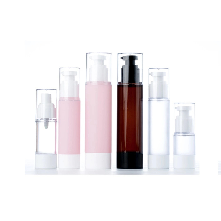 Multiple Choices 30ml 50ml Airless Lotion Bottle Airless Pump Spray Bottle