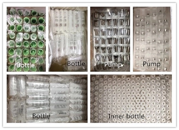Diamond Acrylic Lotion Bottle 30ml 50ml 100ml Airless Pump Container