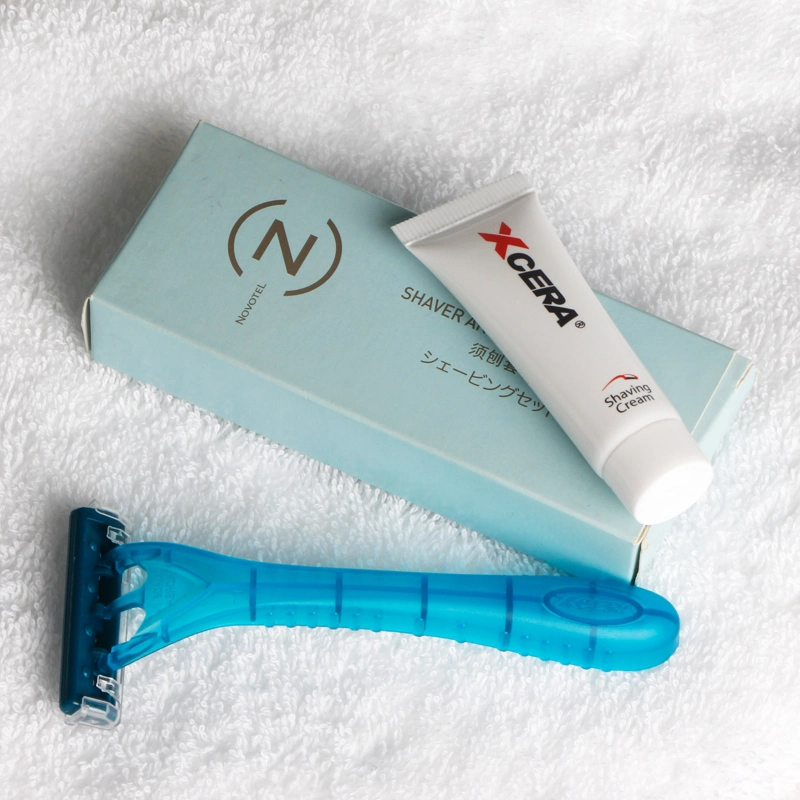 Disposable Razor with Shaving Cream Hotel Amenity Shaving Kit