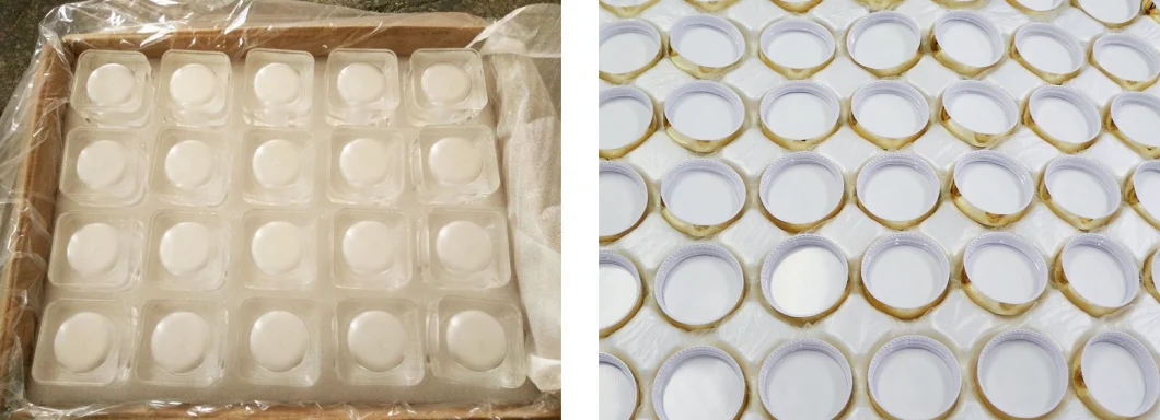 50g Cosmetic Plastic Airless Pump Spray Jar for Skin Care Cream