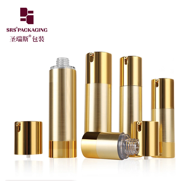 Wholesale Empty Plastic Cosmetic Packaging Bottle Airless Pump Bottles