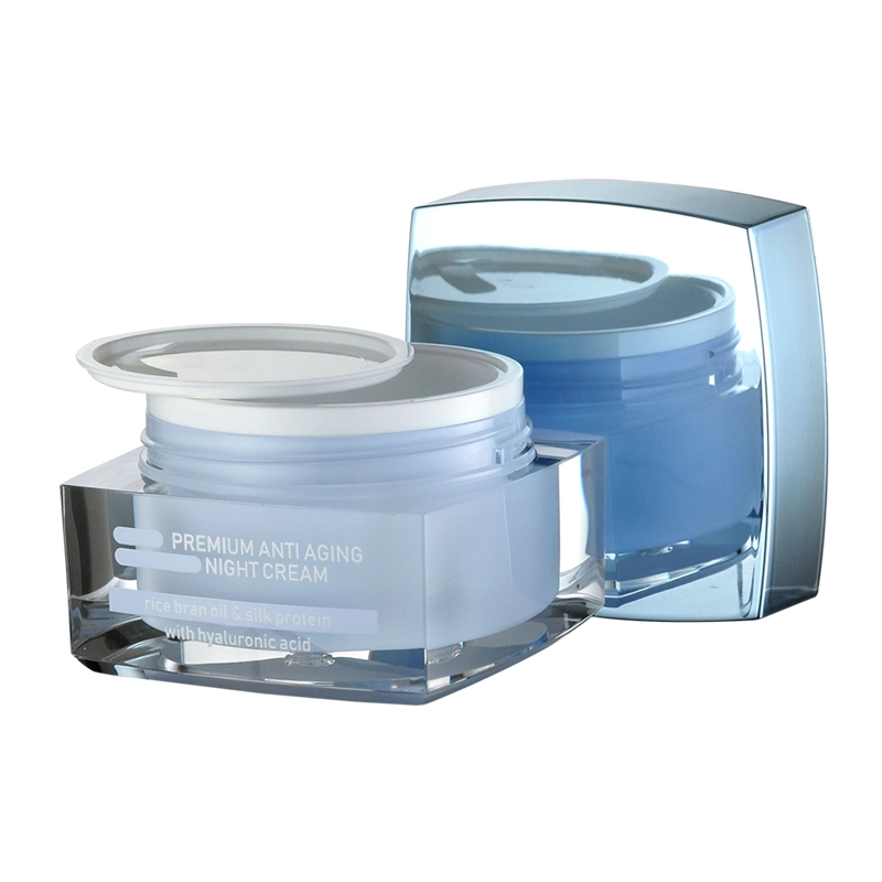 Cream Acrylic PMMA PP 30g 30ml Cosmetic Packaging Jars Jl-Jr807