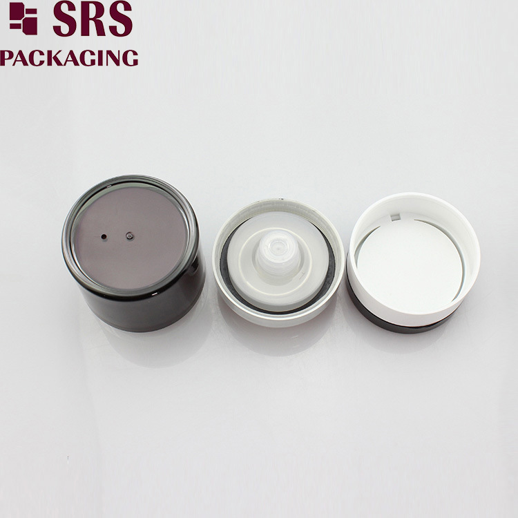 15ml 30ml Acrylic Airless Pump Jar with Mirror