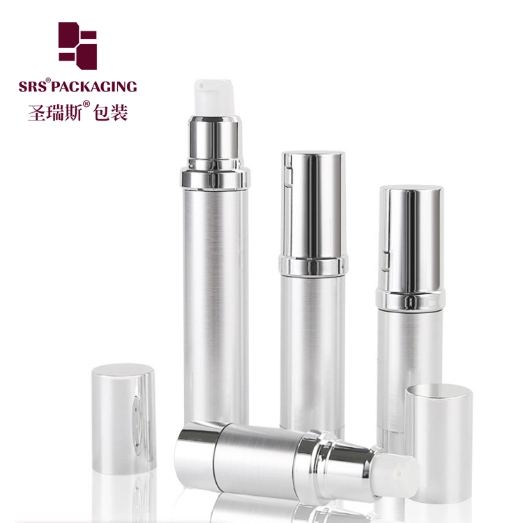 SRS Hot Sale Competitive Price Cosmetic Customized Color as Airless Empty Lotion Bottle with Lotion Pump