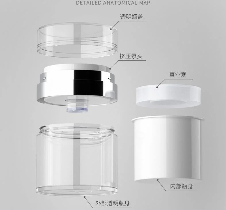 50g Acrylic High-Grade Airless Cream Jar