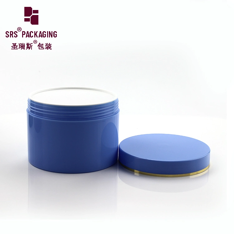 Big Empty Round 500g PP Plastic Cosmetic Cream Jars Hair Care Jar