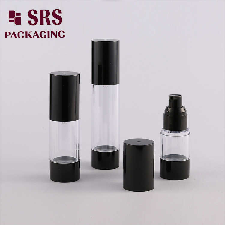 Double Wall Cosmetic Packaging 30ml 50ml 100ml Airless Pump Bottle