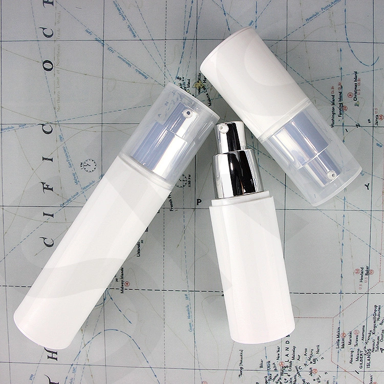 Popular PP airless bottles set 15ml 30ml 50ml 80ml 100ml cosmetic pump container