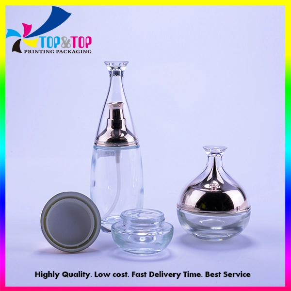 Custom Pink Acrylic Cream Packaging Empty Cosmetic Plastic Jars Manufacturer
