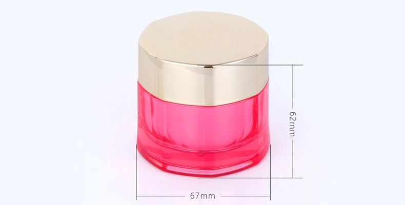 Hot-Selling 50g Acrylic Airless Lotion Bottles Jar for Cosmetic Packaging