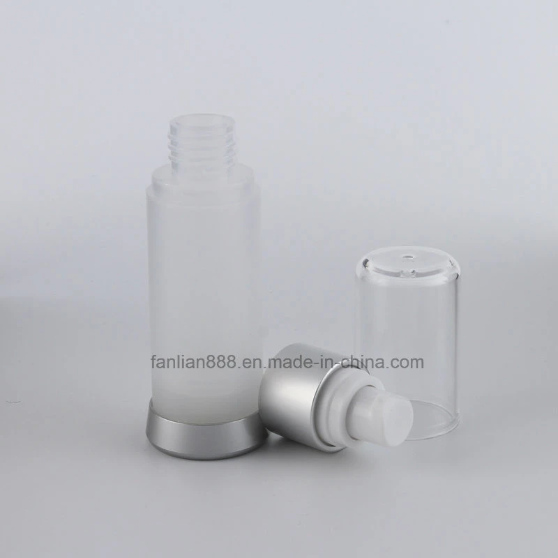Transparent Airless Bottles for Cosmetic Packaging