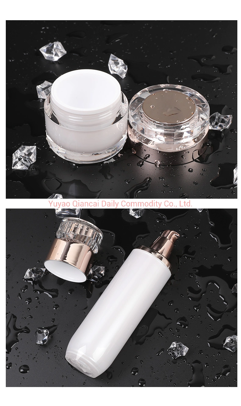 30ml 50ml 100ml New Design Acrylic Airless Lotion Bottles Jar for Cosmetic Packaging