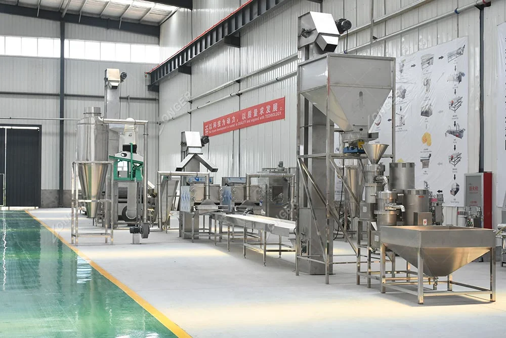200-300kg/H Cocoa Processing Production Line Cocoa Butter and Cocoa Powder Production Line