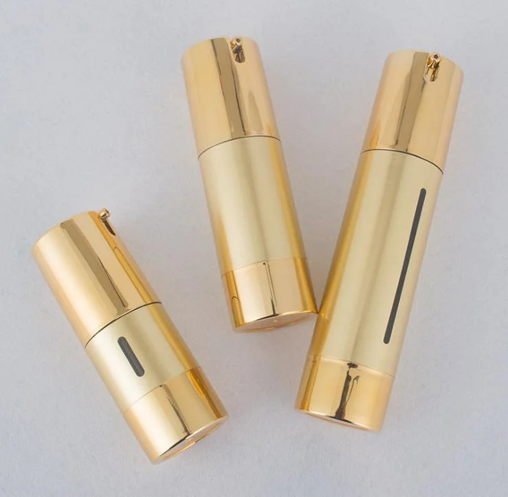 Factpry Price 15ml 30ml 50ml Plastic Airless Pump Lotion Bottle for Cosmetic Makeup Packaging