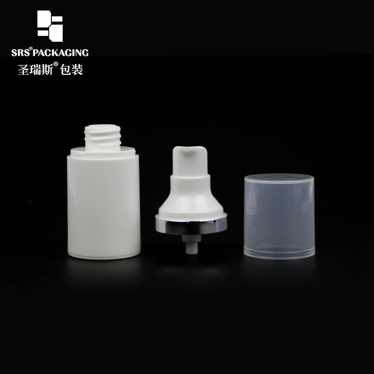 Eco-Friendly PP Plastic Airless Lotion Pump Bottle 15ml