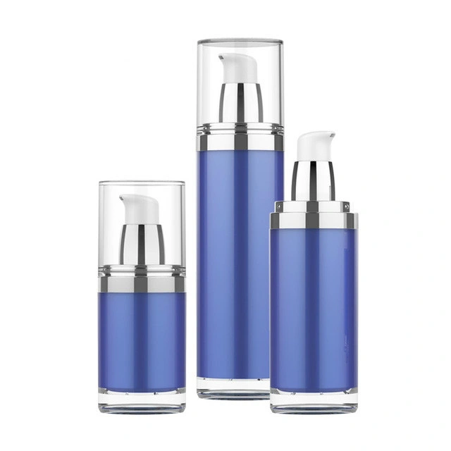 15ml 30ml 50ml Lotion Airless Pump Bottle Makeup Case Container Plastic Cosmetic Packaging Empty Bottle