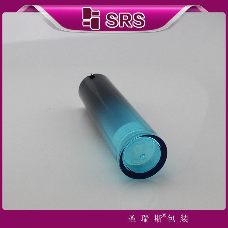 Round Paiting Double Color Serum Pump Bottle Airless 50ml