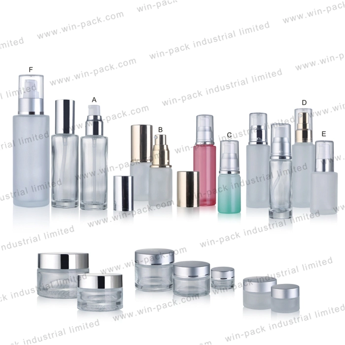 15g 30g 50g Custom Cosmetic Glass Skincare Cream Jar for Factory Price High Quality