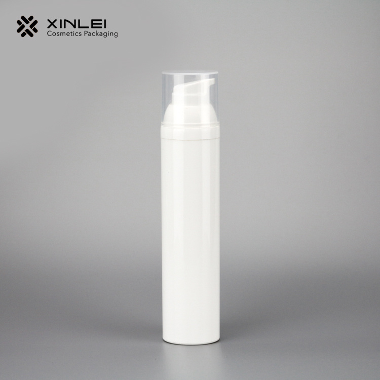 30ml 1oz Slim White Lotion Airless Containers in High Quality