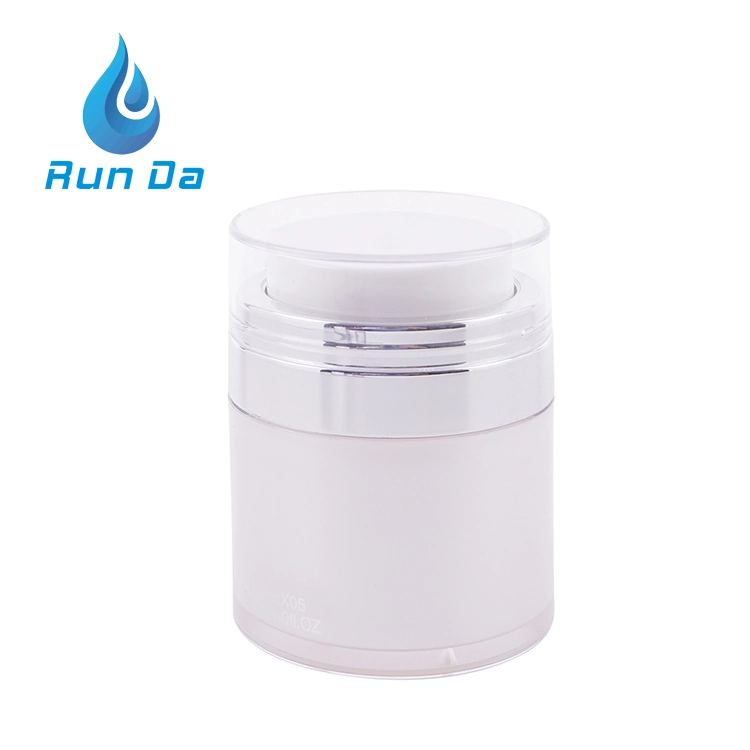 Wholesale 15ml 30ml 50ml Acrylic Airless Bottle with Pump, Lotion Pump Airless Jar for Sale