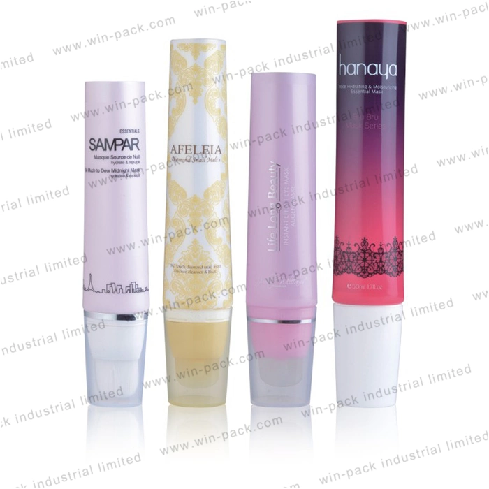 Winpack Eco Friendly Cosmetic Squeeze Plastic Colorful Tube with 50ml