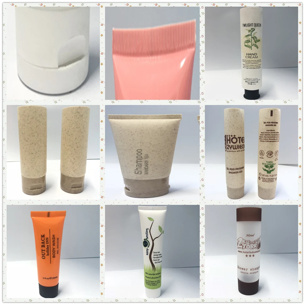 Eco Friendly Empty Tube Container Plastic Packaging Box Tube Cosmetic Lotion Cream Airless Soft Cosmetic Tubes