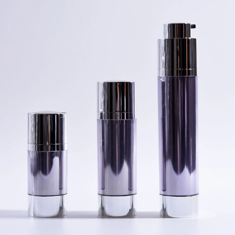 Acrylic Twist up Airless Bottles for Cosmetic Packaging