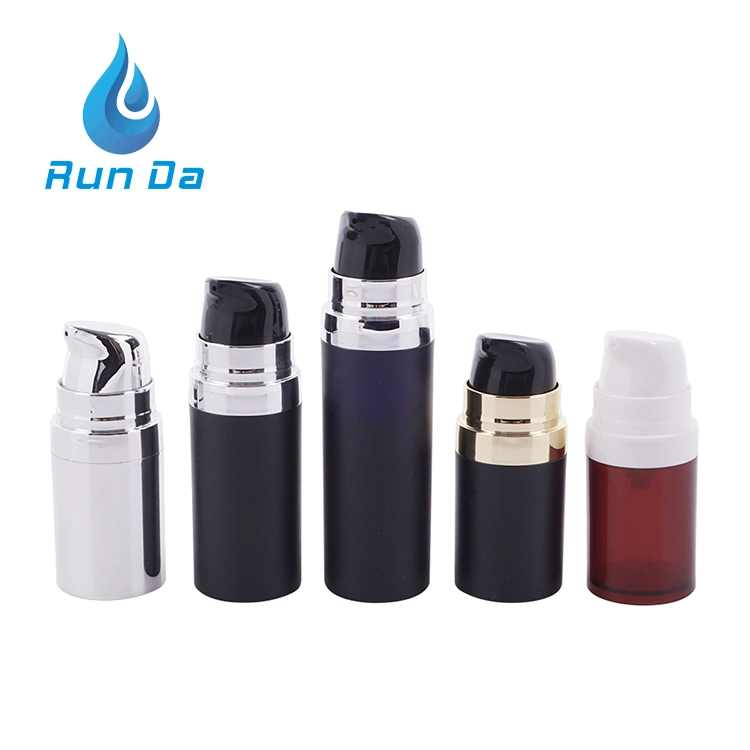 Factory Price 5 10 15ml Travel Airless Lotion Acrylic Glass Bottle with Pump