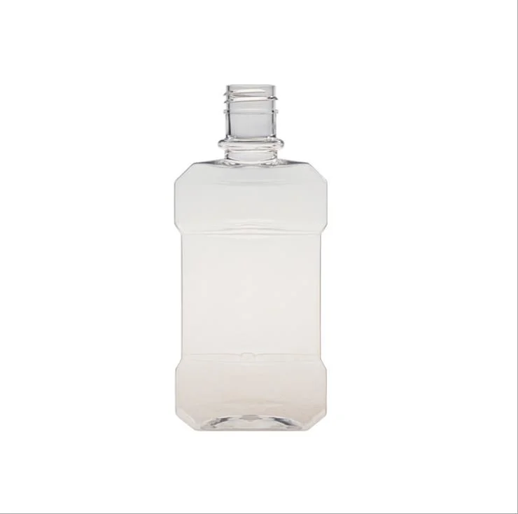 Recycled Pet 250ml Clear Personal Skincare Cosmetic Airless Bottle for Cosmetic Containers Use