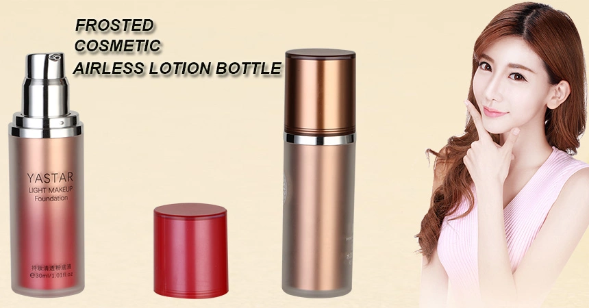 Cosmetics Foundation Concealer Bottle Packaging with Gel Dispenser (or airless bottle) for Gel Serum