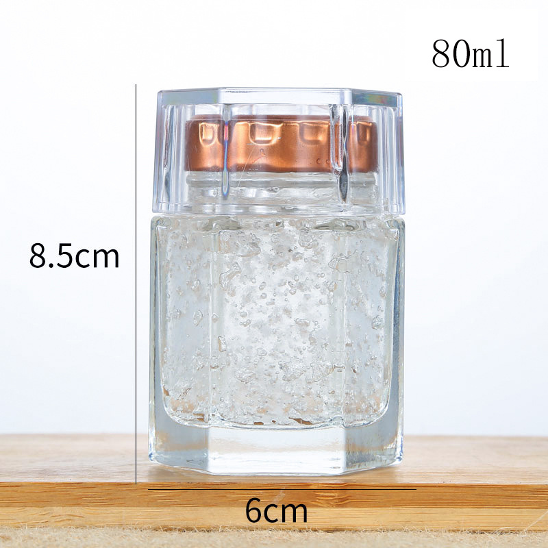 Premium Glass Jars with Acrylic Cover High Grade Luxury 4oz Mason Jars Food Grade Glass Storage Jars Soup Flask Cereal Container Air Tight Ball Canning Jars