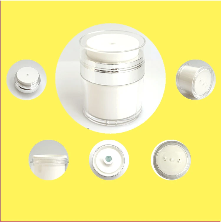 15g Customized Anti Aging Sensitive Ingredient Airless Cream Jar for Moisture