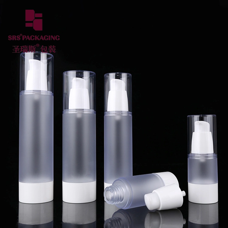 Custom Logo Skincare Cosmetic Pump Eye Cream Foundation Airless Bottle