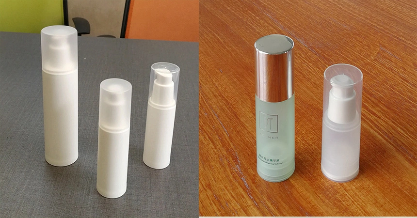 60ml, 80ml Cosmetics PP Plastic Airless Lotion Bottle for Make up Lotion Packaging
