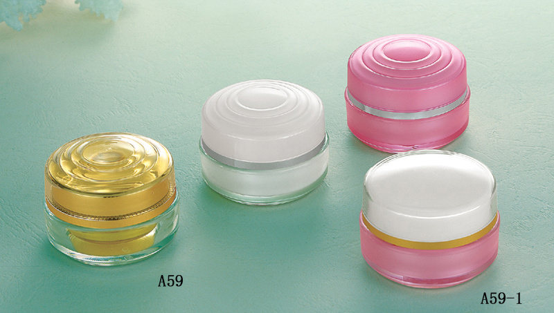 15g Empty Cosmetic Cream Round Plastic Cream Jar