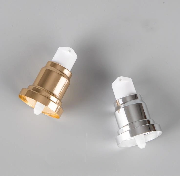 Gold/Silver 30ml 50ml Skincare Airless Bottle Containers for Sale