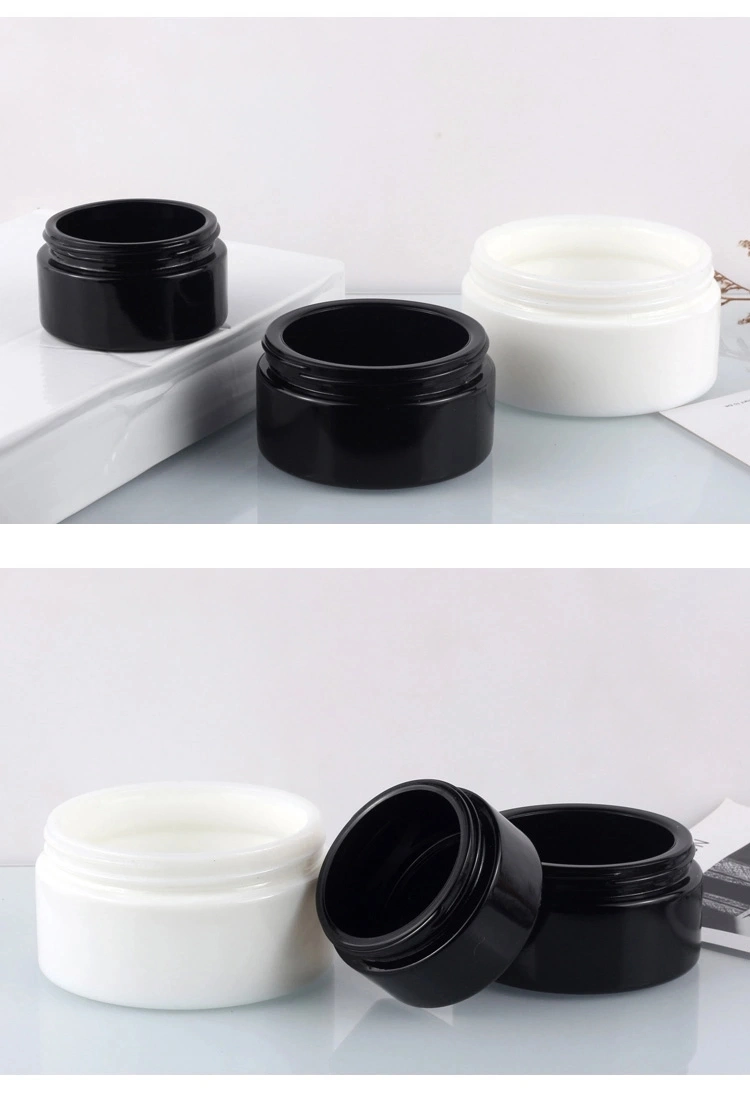 10g 50ml 100ml Metal Glass Cream Jar Packaging Jar Cosmetic