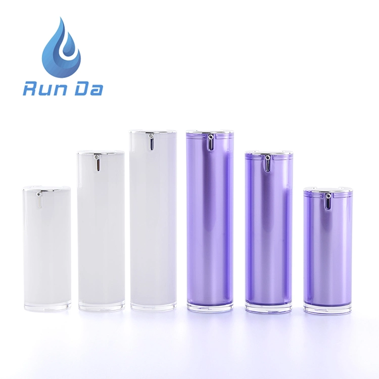 15ml 30ml 40ml Cosmetic Packaging Airless Pump Bottle for Lotion, Skincare Plastic Airless Bottle with Pump