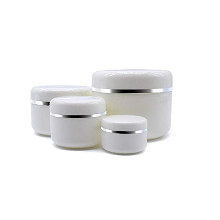 PP Cream Jar 20ml 30ml 50ml 100ml 250ml White PP Cosmetic Body Cream Jar