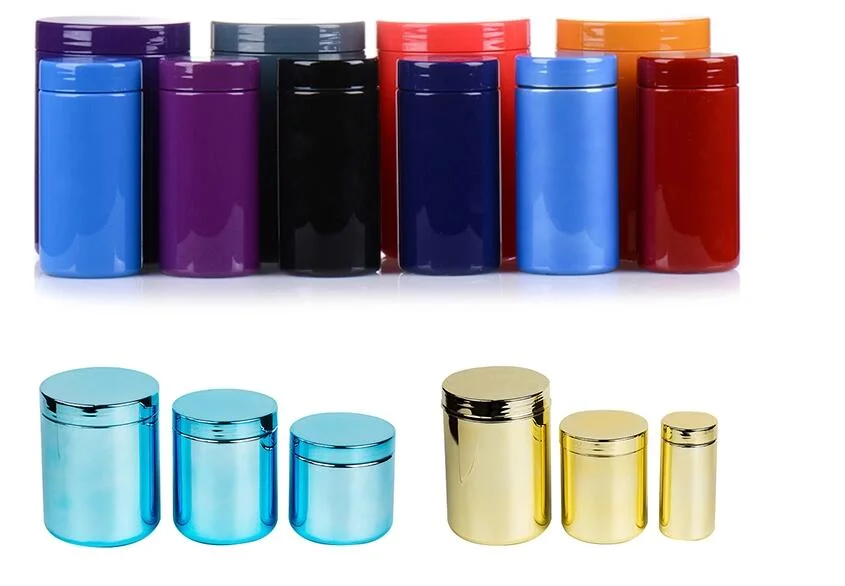 Gensyu Plastic Tea Coffee Sugar Canisters Bottle with PP Cap
