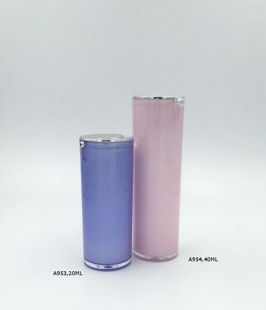 Acrylic Airless Bottle 20ml 40ml Acrylic Comsetic Airless Bottle Manufacturer
