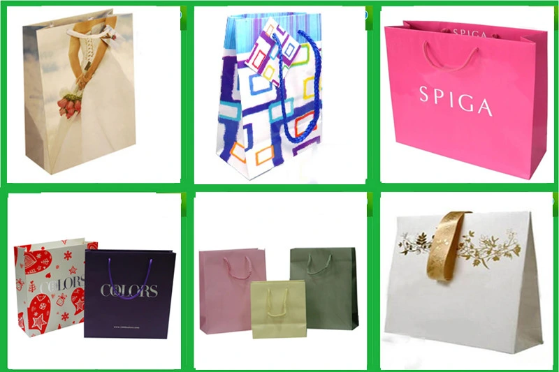 Eco Friendly Twist Handle Luxury Paper Cosmetic Shopping Bags