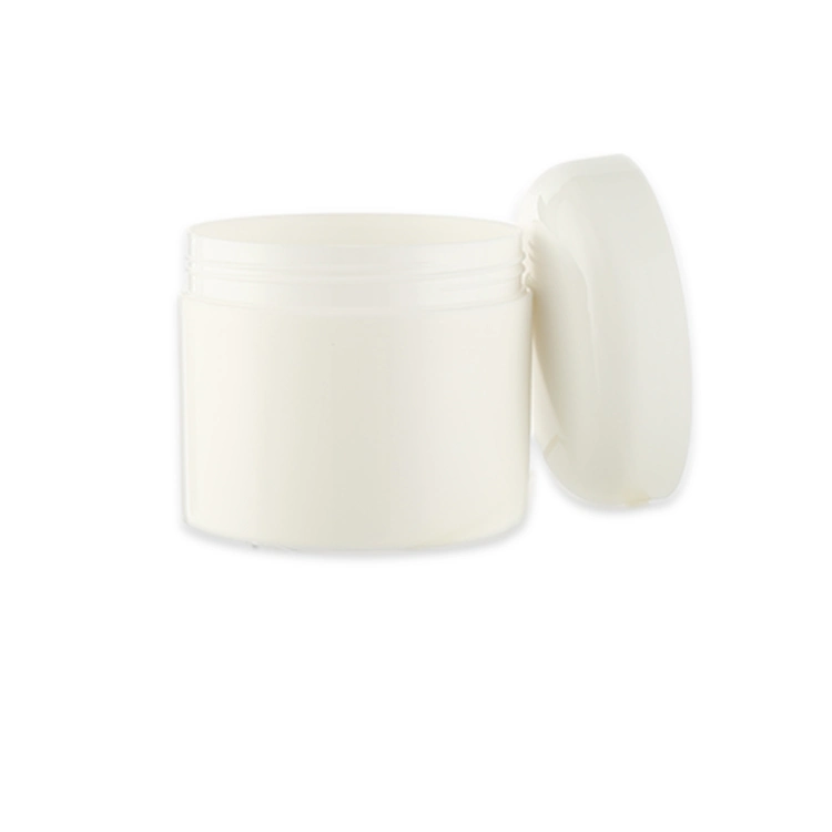 Cosmetic Plastic Cream Jars with Screw Lids Custom Logo Printing Cream Jar for Skin Care