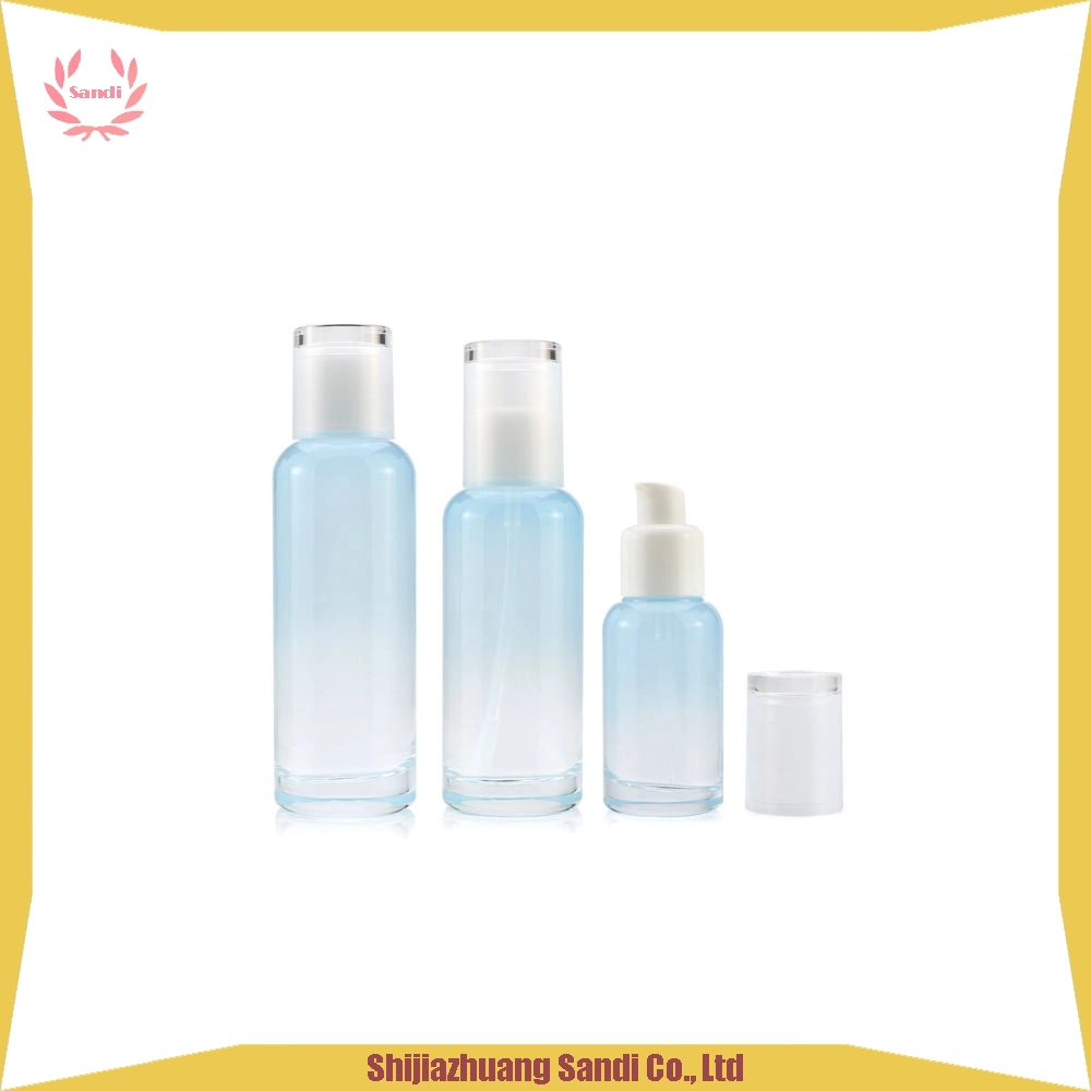 Cosmetics Glass Bottles and Jars for Lotion and Cream
