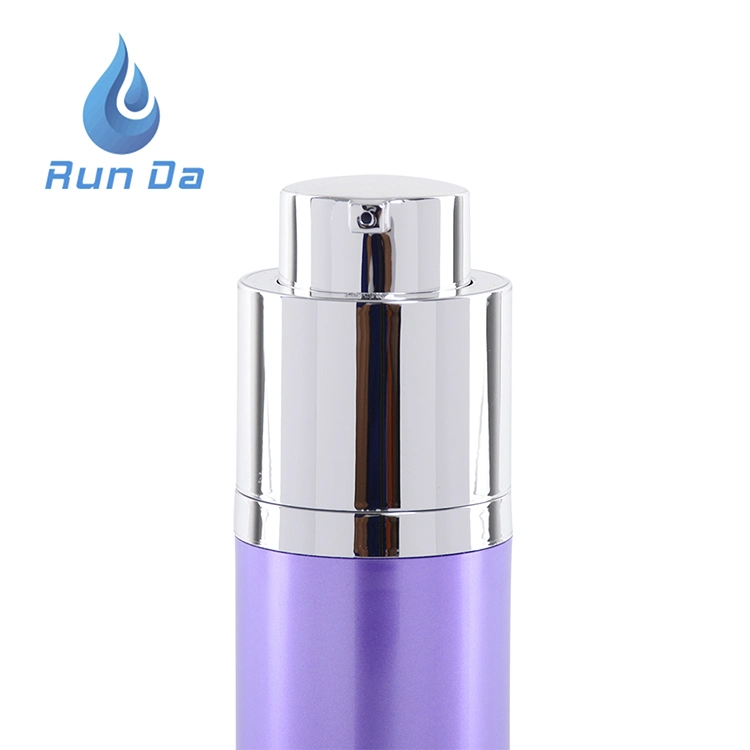 Hot 15ml 30ml 50ml Cosmetic Airless Dispenser Plastic Bottle, Airless Pump Bottle with Swith Pump