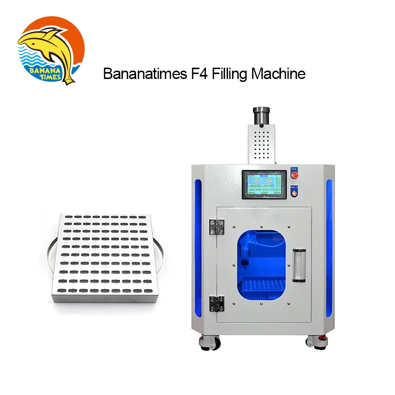 F4 Automatic Disposable Ecig Cartridge Filling Machine Cbd Oil Filling Filler